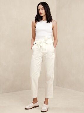 Banana Republic Utility Tie-Waist Pant